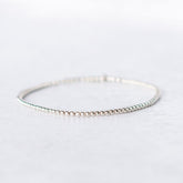 Modern Princess Silver Bracelet ~ 2mm